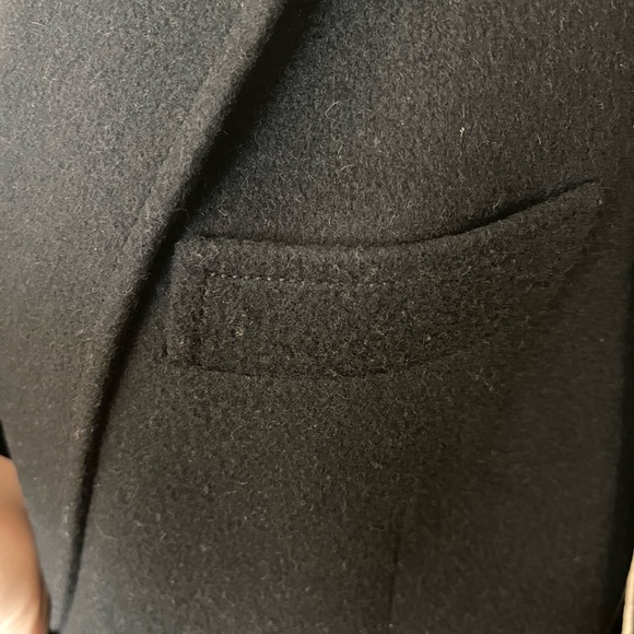 Celine Black Cashmere blazer jacket sz US 8 - Picture 12 of 16